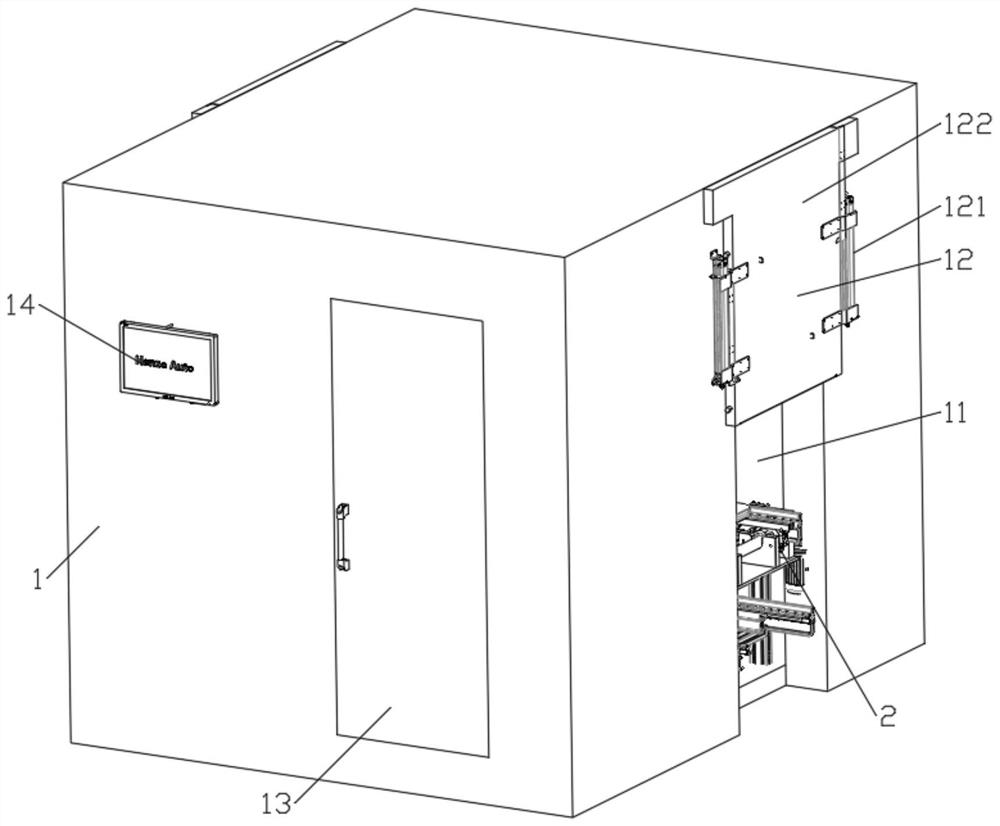 Complete-machine TV camera test equipment