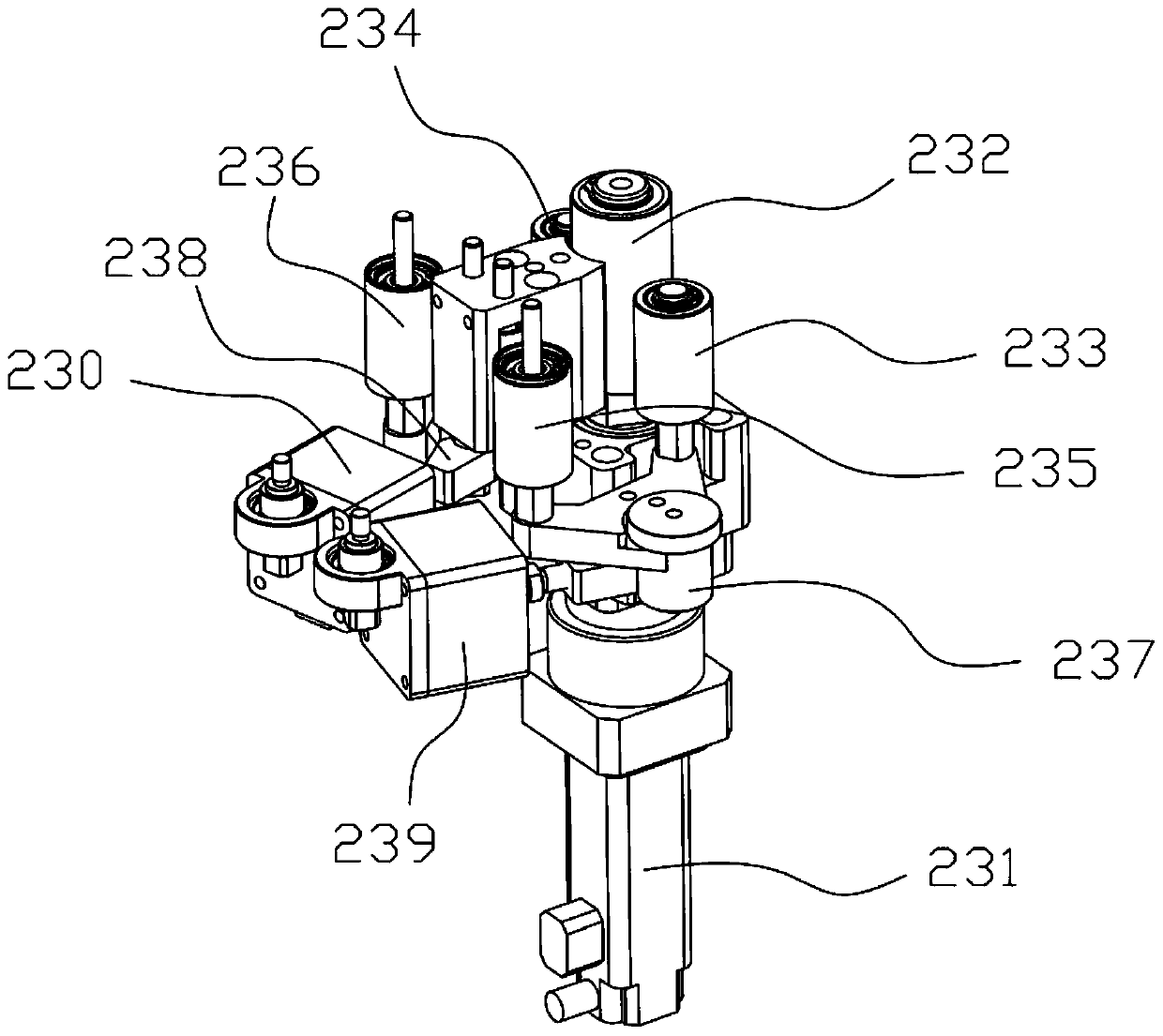 Automatic edge banding machine, control system and processing method