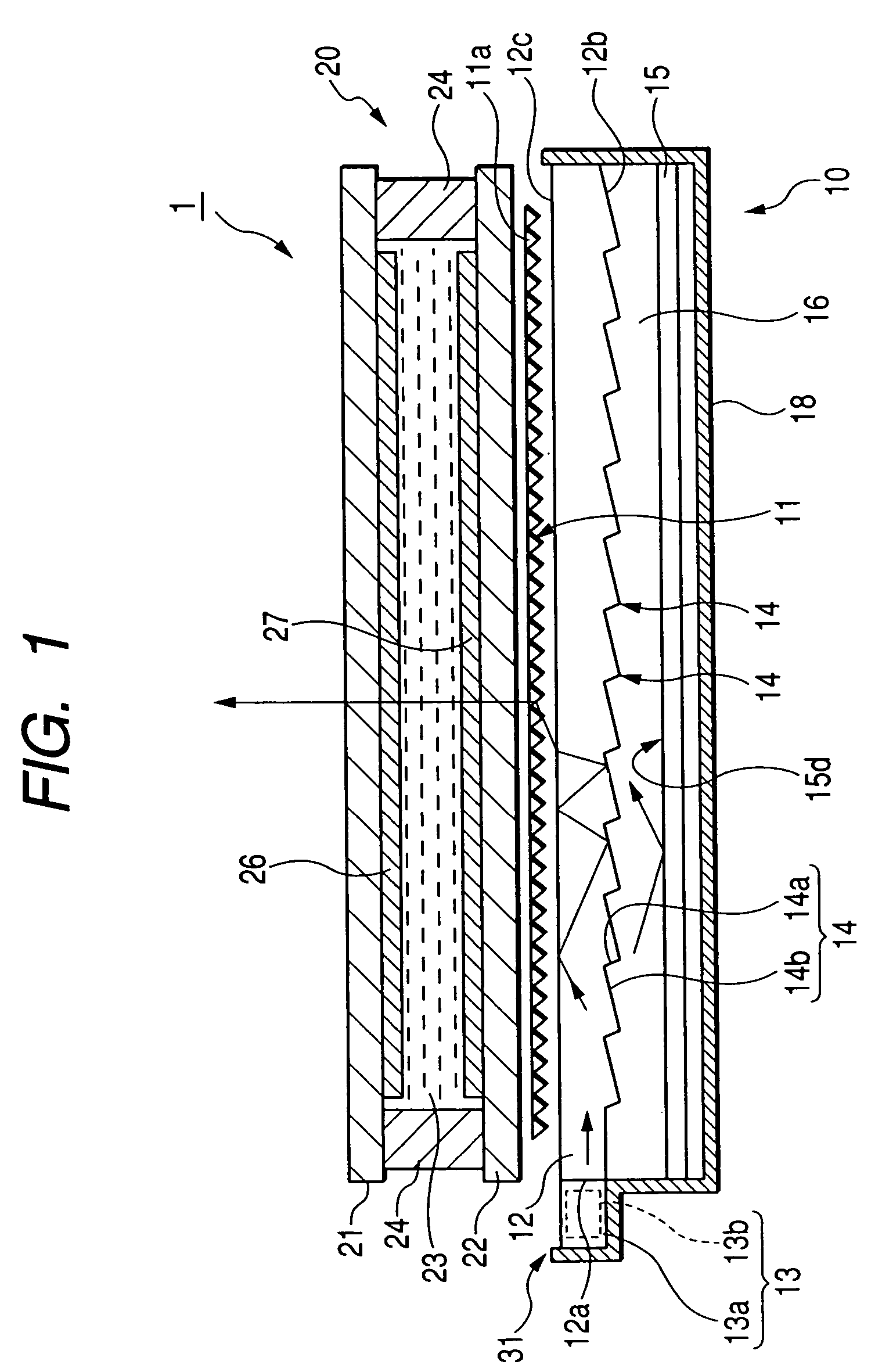 Surface emitting device, backside illumination device, and liquid crystal display device