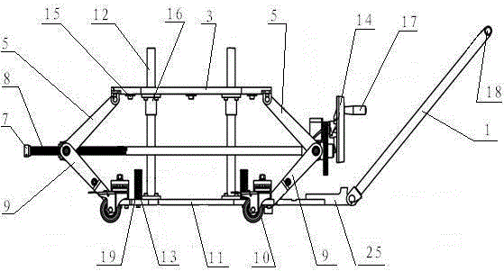 Helicopter pod loading and unloading operation platform