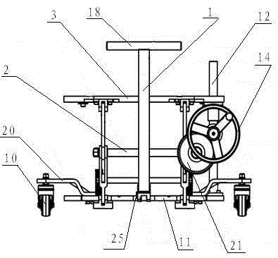 Helicopter pod loading and unloading operation platform