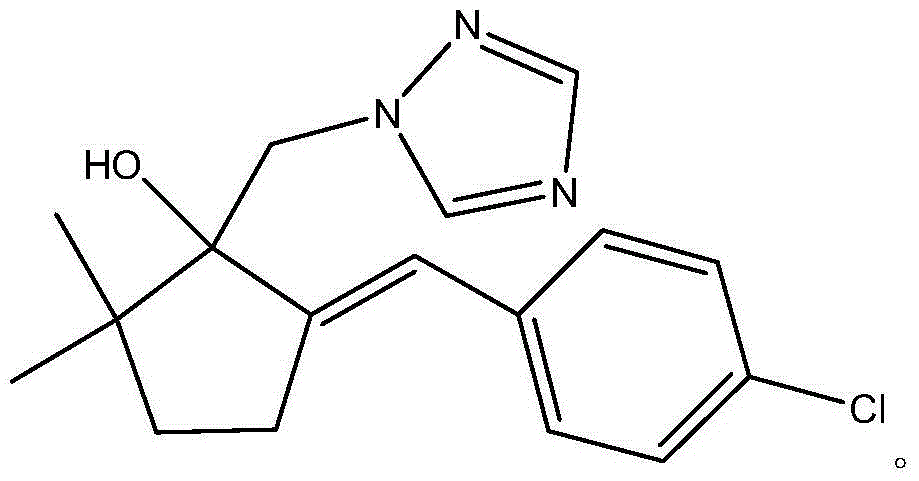 Preparation method for triticonazole intermediate