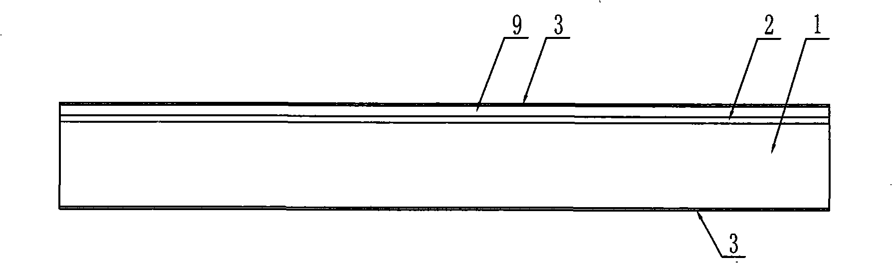 High doping point electrode SOI piezoresistance type pressure sensor and manufacturing method thereof