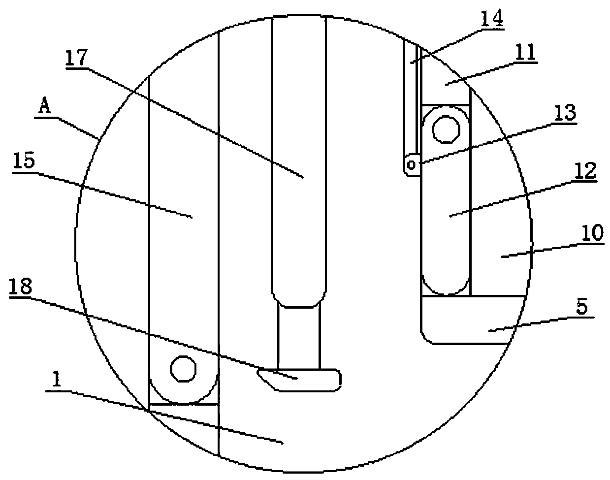 Poultry manure drying device