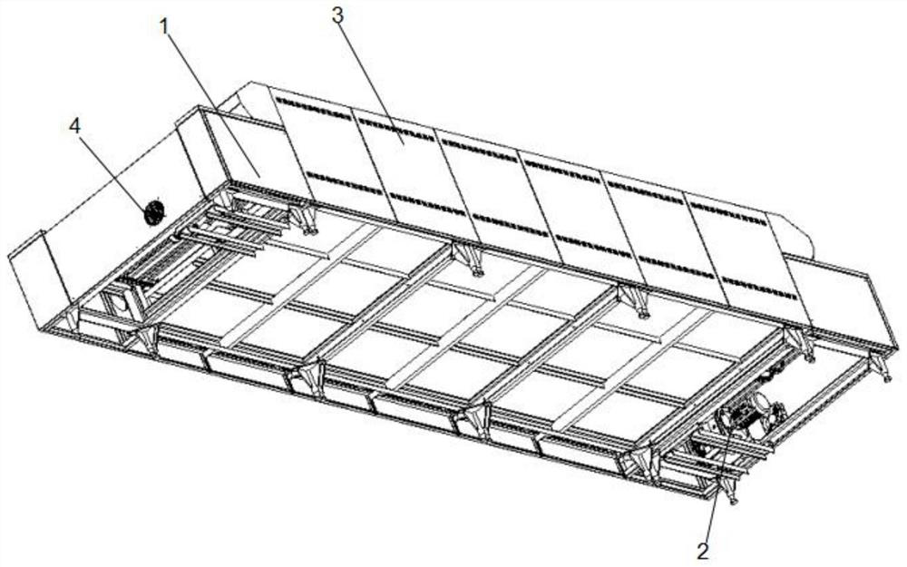 A direct-fired intelligent gas tunnel furnace