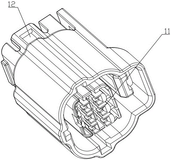 Diagnostic connector for motorcycle