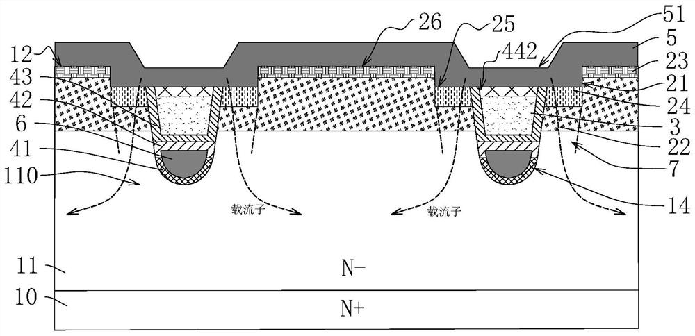 Power transistor structure and manufacturing method thereof