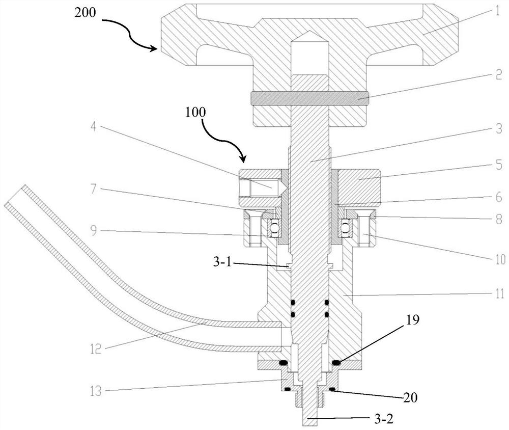 Inflation clamp with dual adjustment for refrigerator and refrigerator inflation method