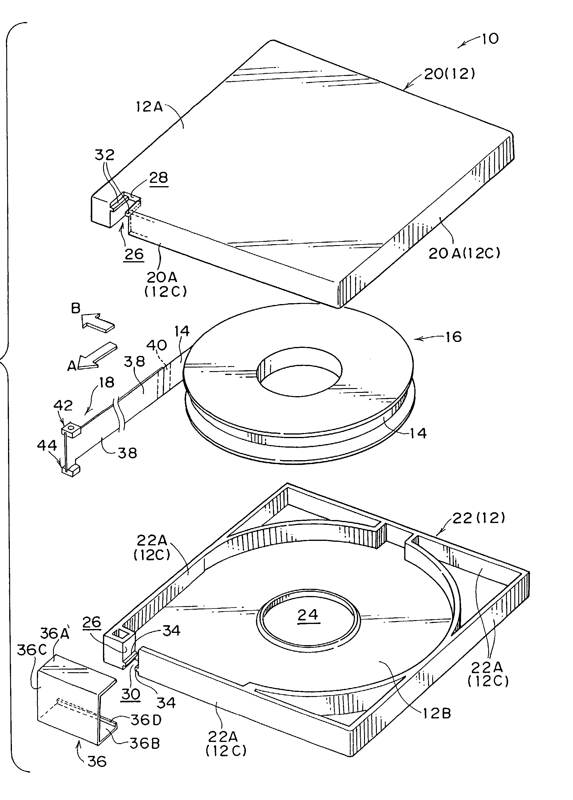 Recording tape cartridge