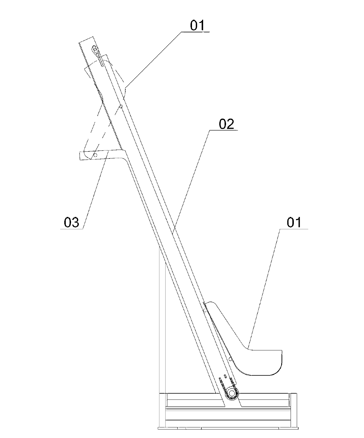 Material conveying mechanism