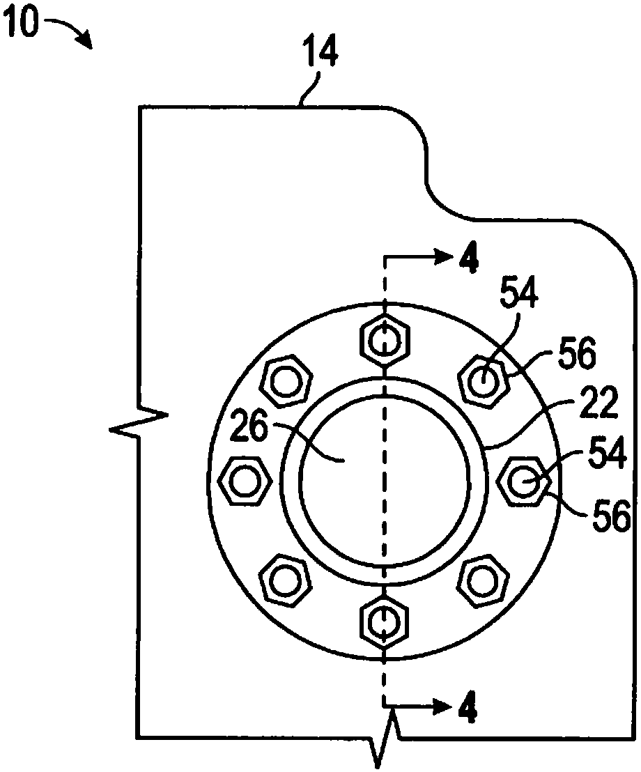 Port connection for a heat exchanger