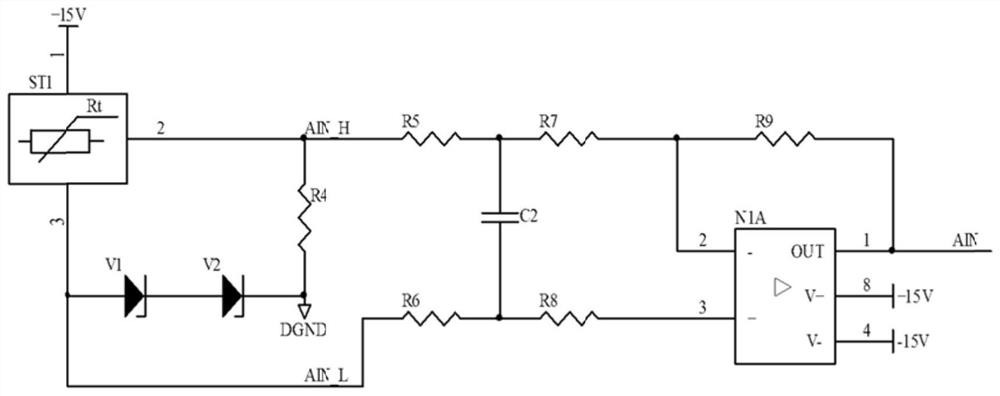 An adaptive heating start-stop circuit and temperature monitoring and detection circuit