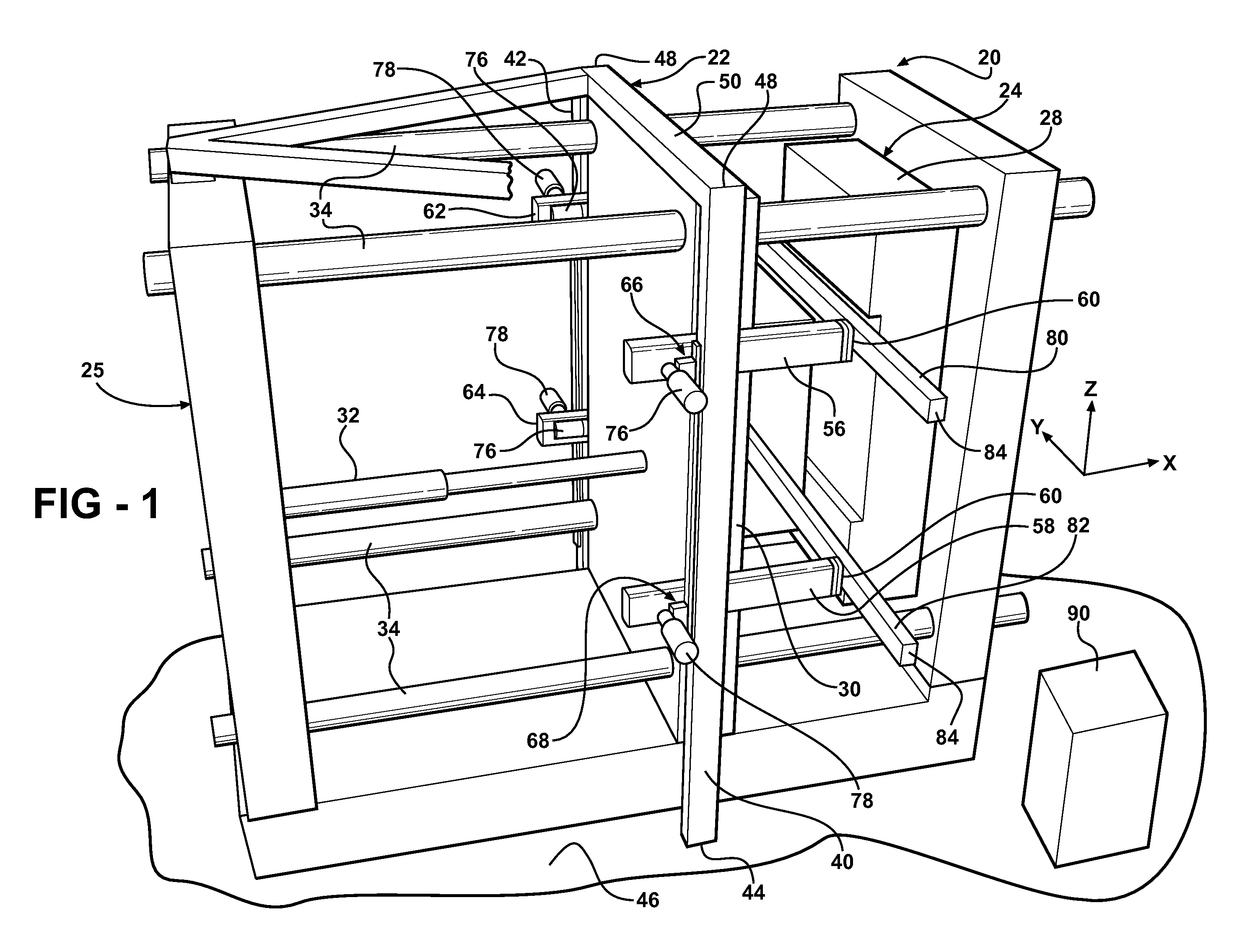 Part transfer system and method