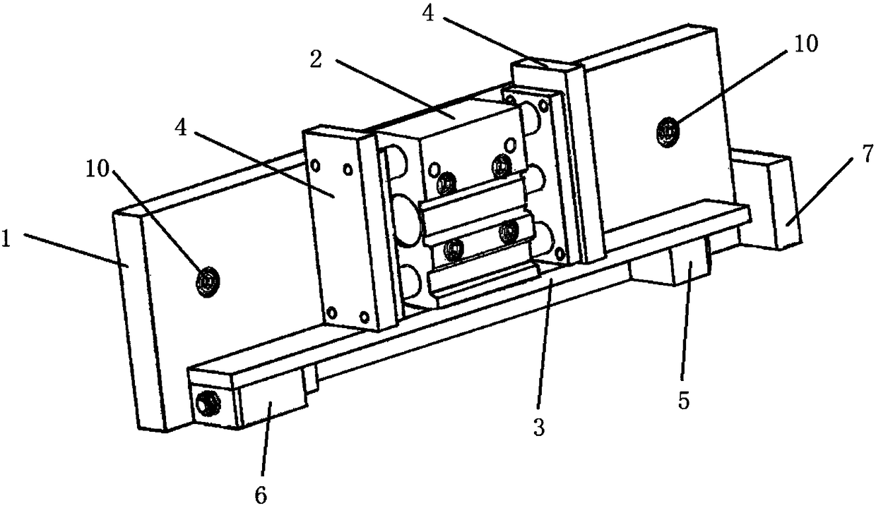 A welding die locking device