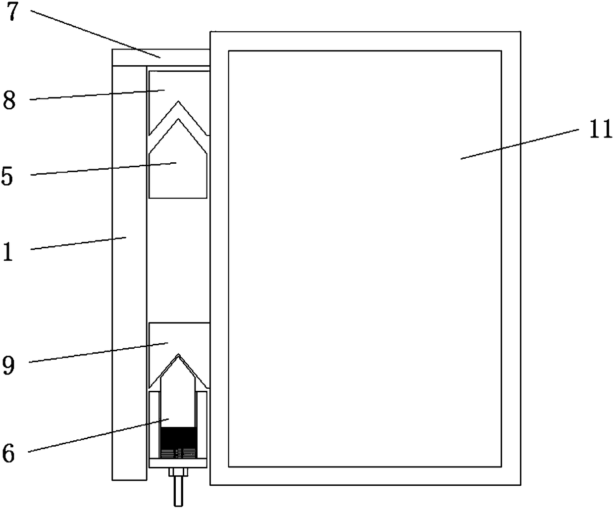 A welding die locking device