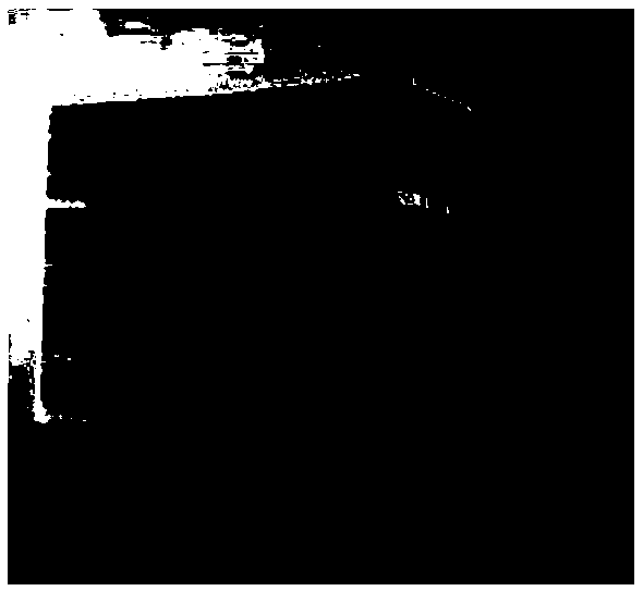 Method for preparing large-size large-thickness polyester reinforced acrylic ester plate