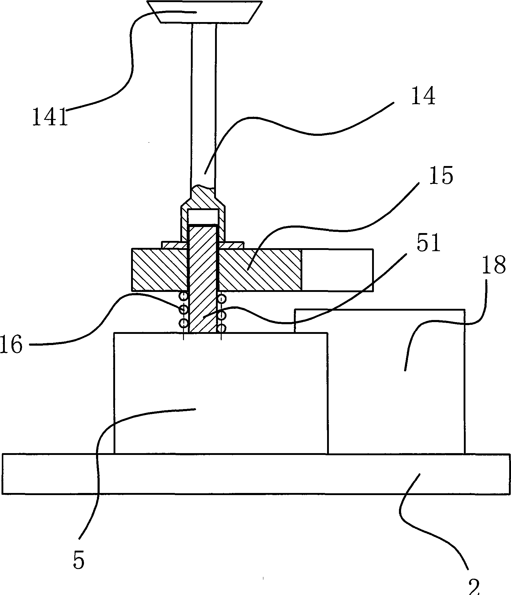 Duplex head milling machine for processing sole mould chamfering