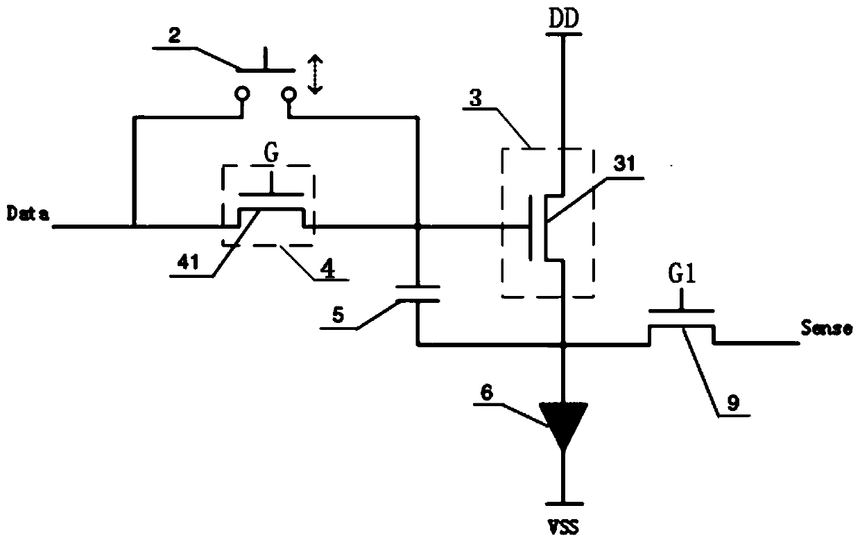 Pixel circuit and driving method thereof, panel and manufacturing method thereof, drawing board and display device