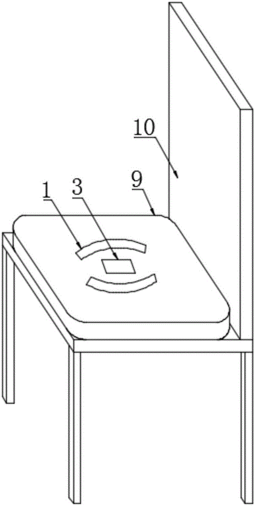 Intelligent-cushion-based system for monitoring staff on duty