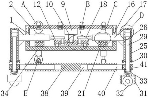 Transportation device for crane equipment