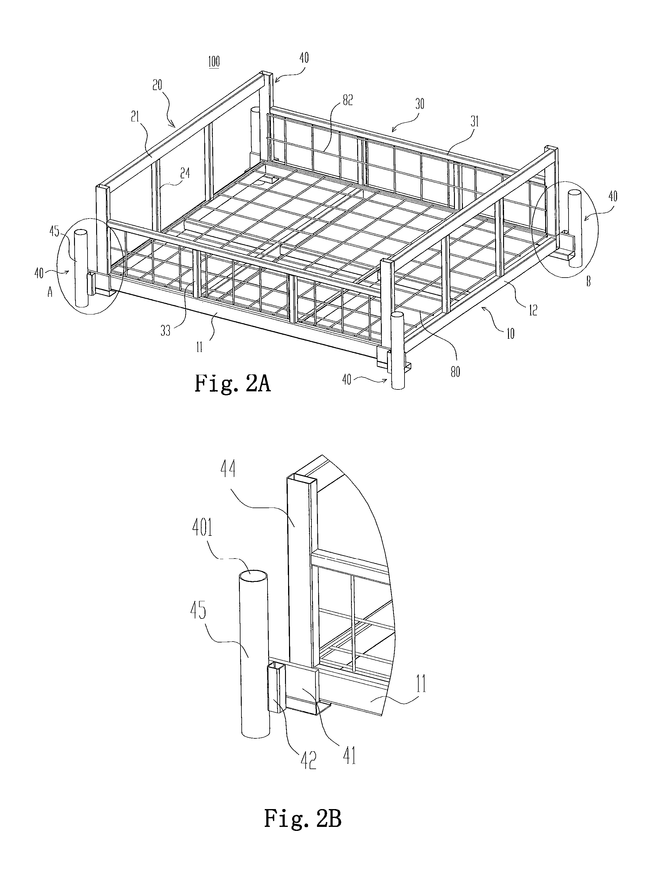 Pallet container