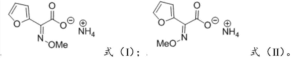 Method for recycling furan ammonium salt from furan ammonium salt waste liquid