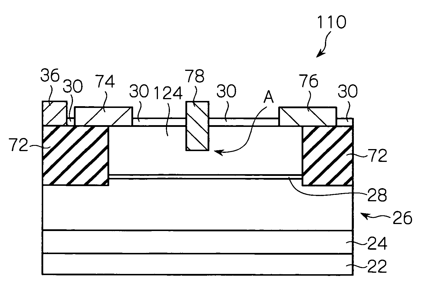 AlGaN/GaN HEMT with normally-off threshold minimized and method of manufacturing the same