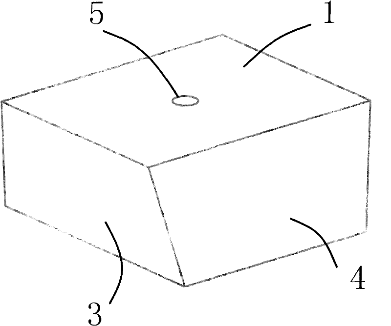 A kind of two-way interlocking brick and the pavement and pavement paving method using the brick