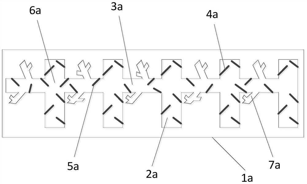 Sand-plastic plate with functional assemblies