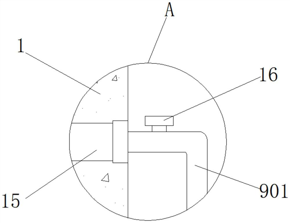 Novel glass lining firing furnace