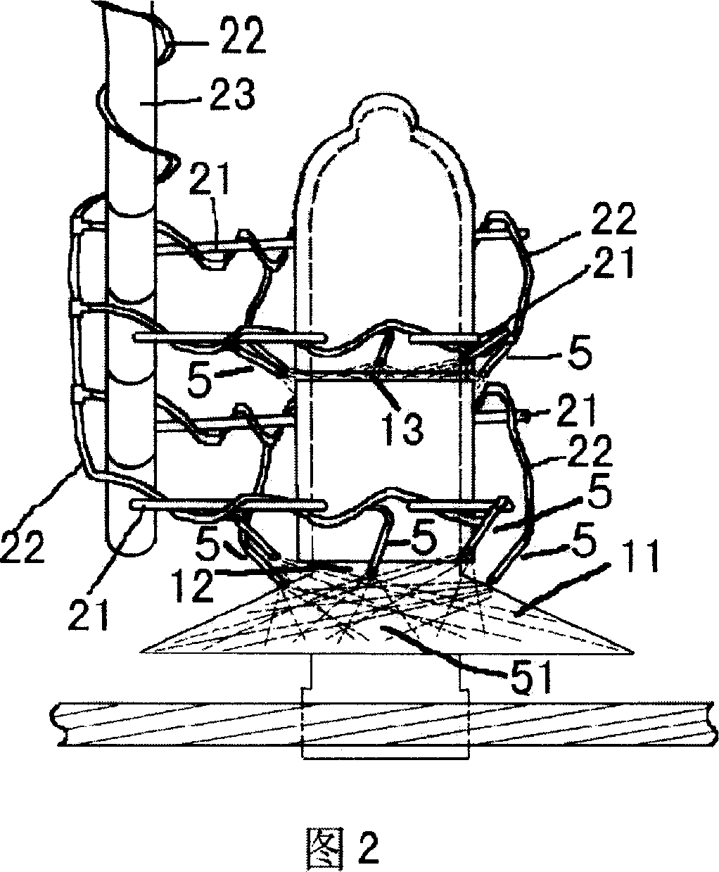 Method of producing condom used by man with self-stand skirt structure and the products thereof