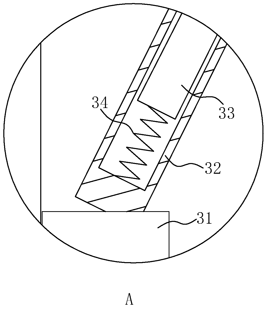 Drainage structure for municipal garden