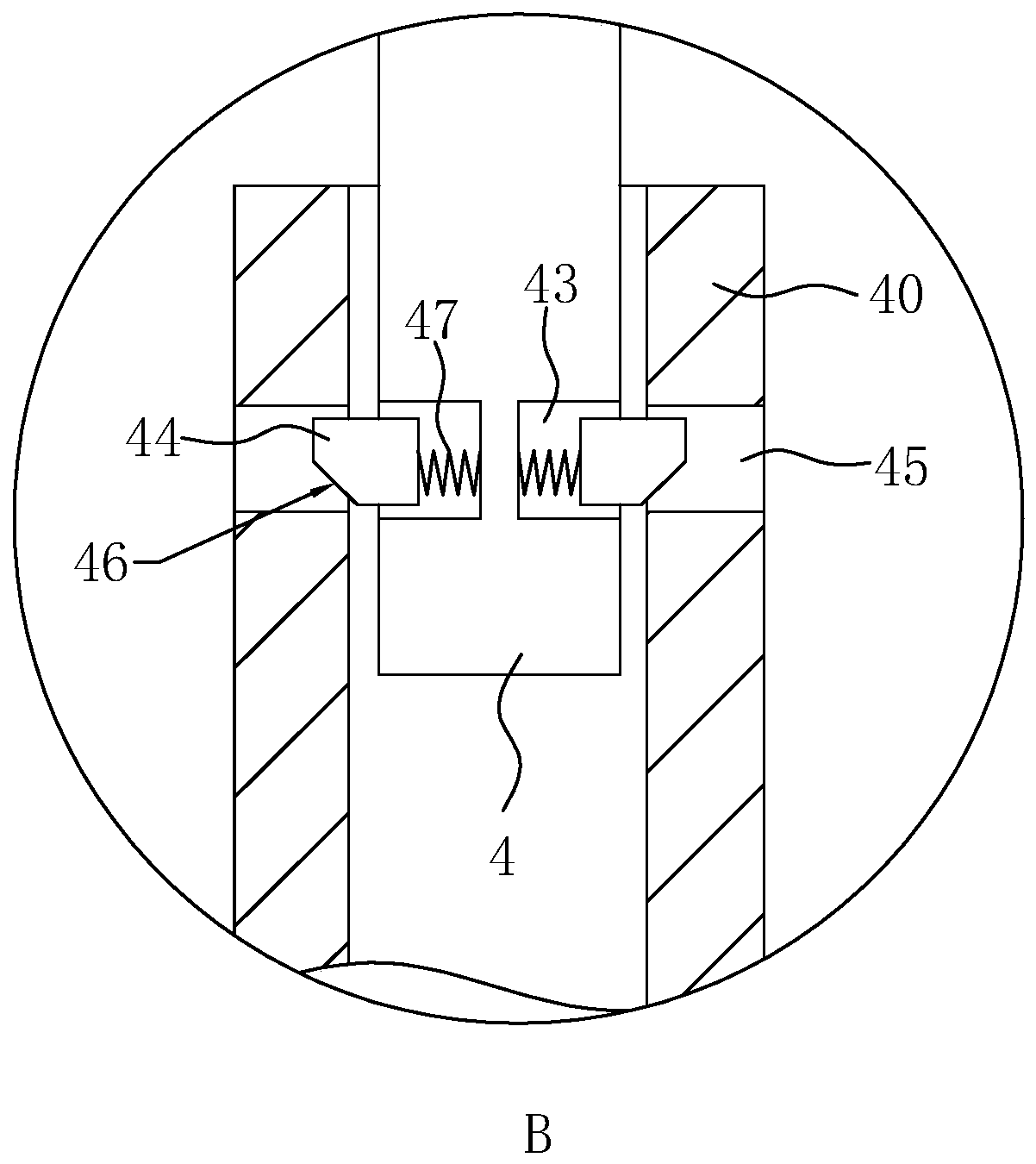 Drainage structure for municipal garden