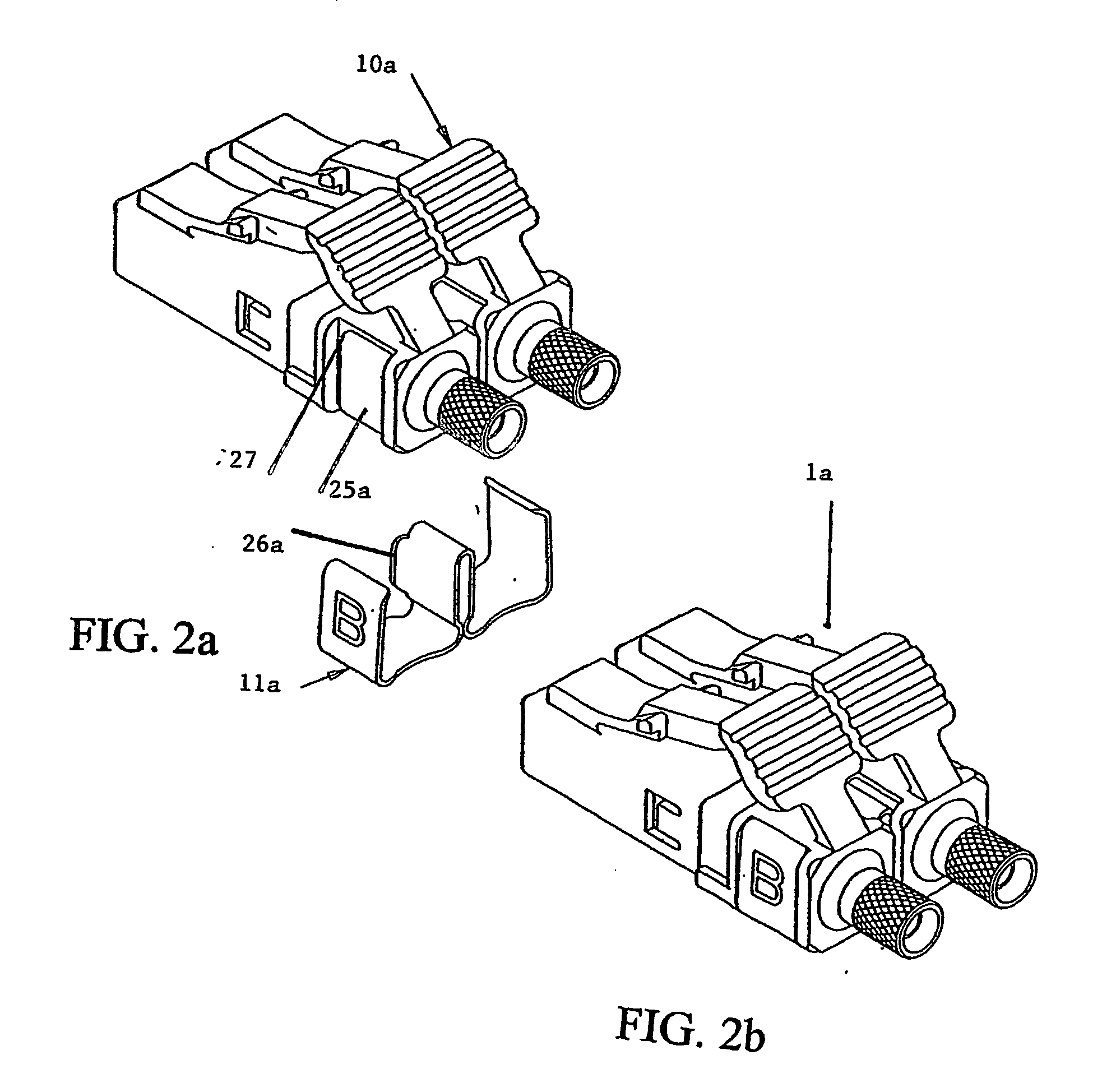 Connector assembly clip