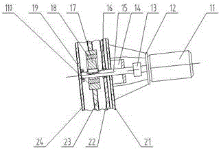 Double-plate translation rectifying anti-drag anti-motion device for speed boat