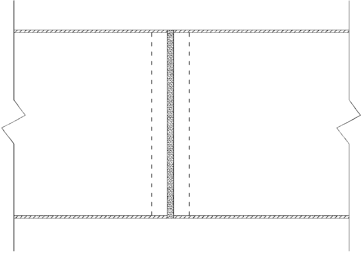 Butt joint connecting device and method for large-scale steel pipe columns under circumstance of vibration load