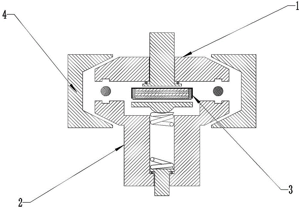 Die for detecting stimulated battery