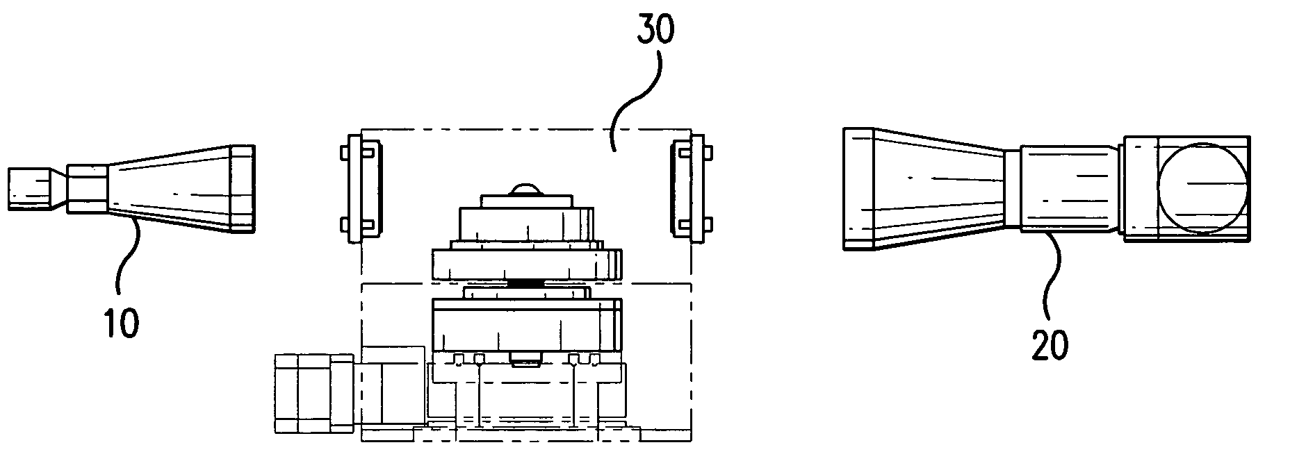 Apparatus and method for detecting lens thickness