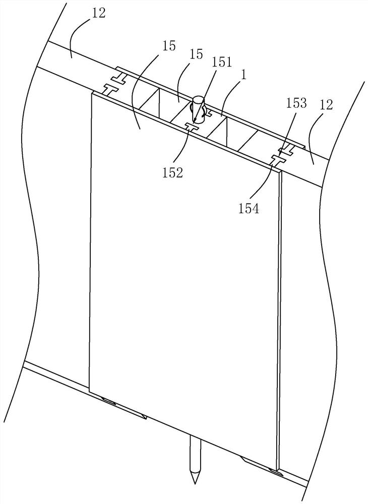 Combined ecological cofferdam and erection method thereof