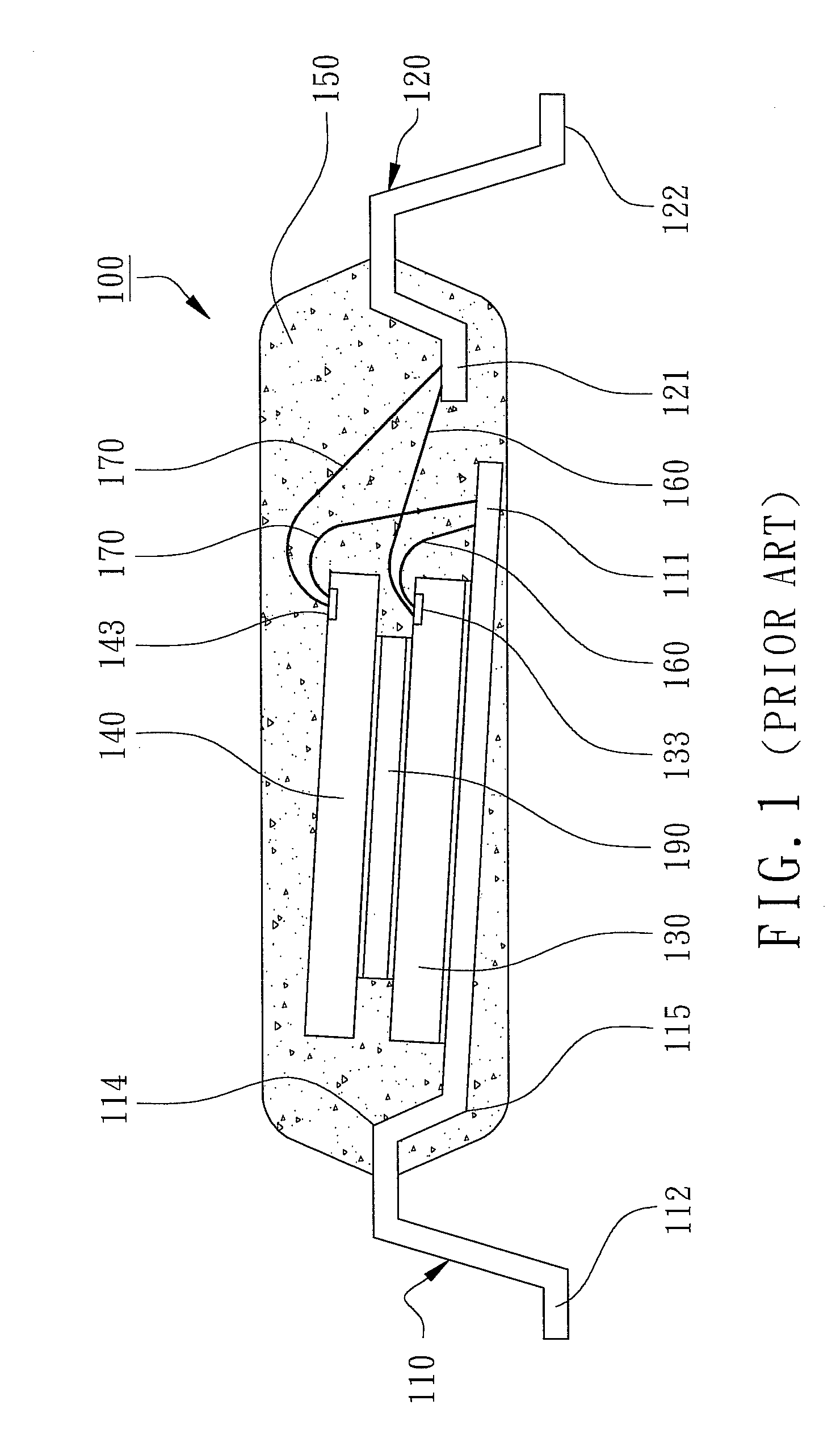 COL (Chip-On-Lead) multi-chip package