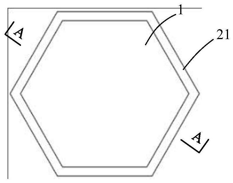 Double-frustum embedding and extruding prestress constraint bullet shielding layer