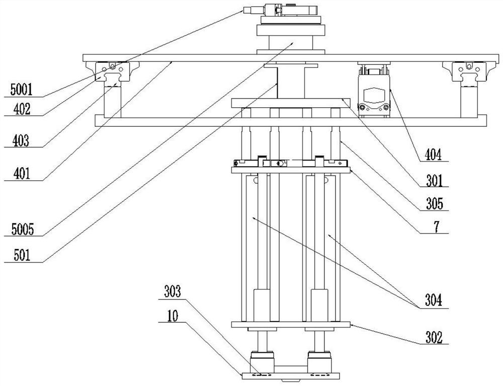 Automatic gluing device