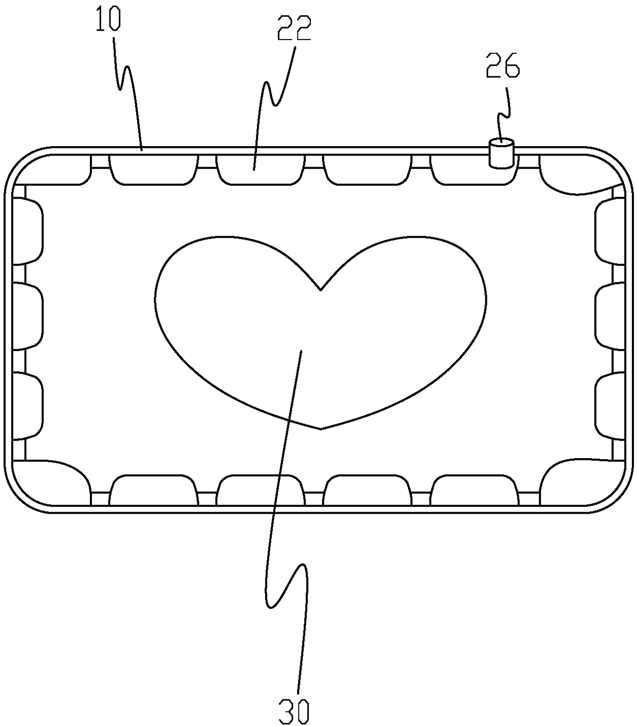 Packaging structure capable of being used repeatedly