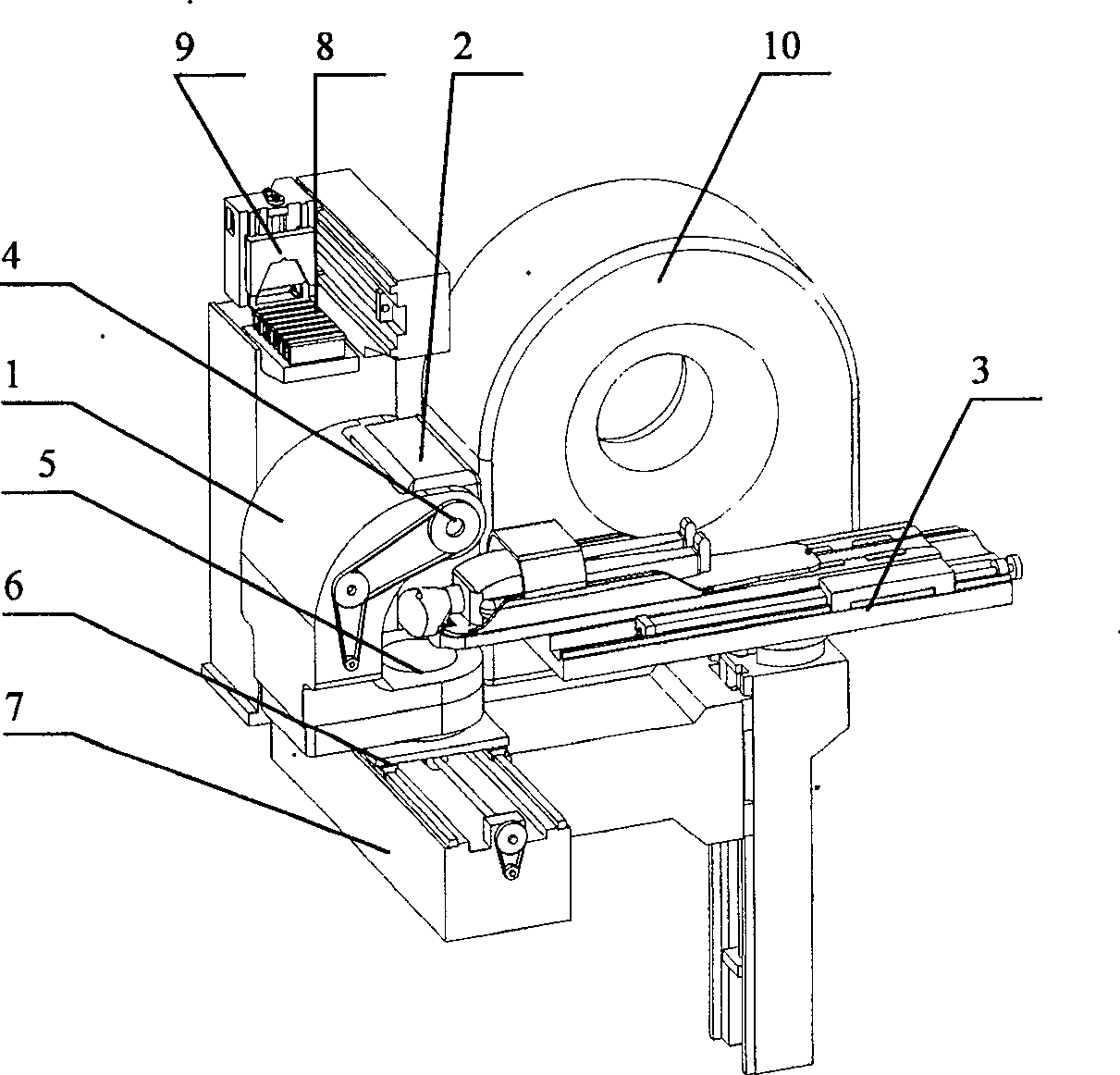 Focusing type gamma ray therapeutic method and arrangement