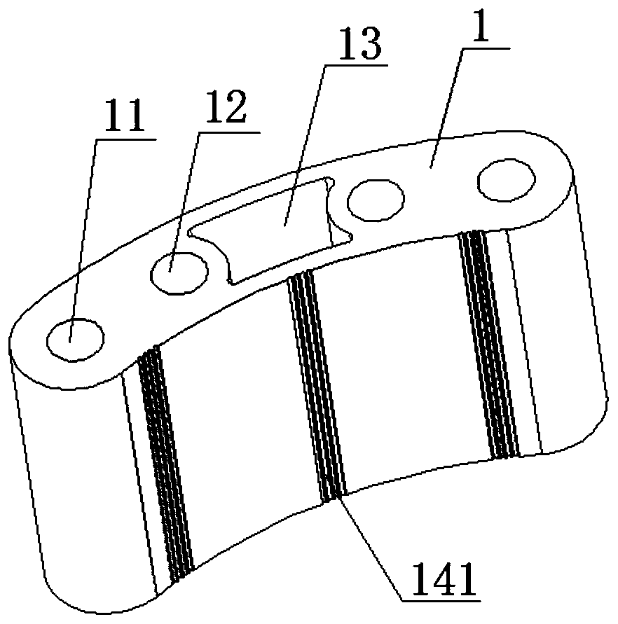 Chain type fast hoop