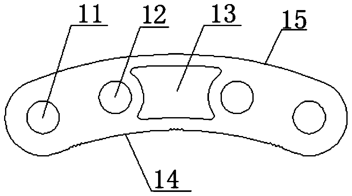 Chain type fast hoop