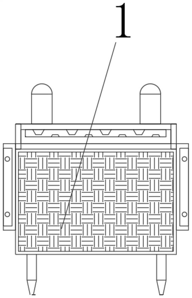 Monitoring type fence for construction of constructional engineering