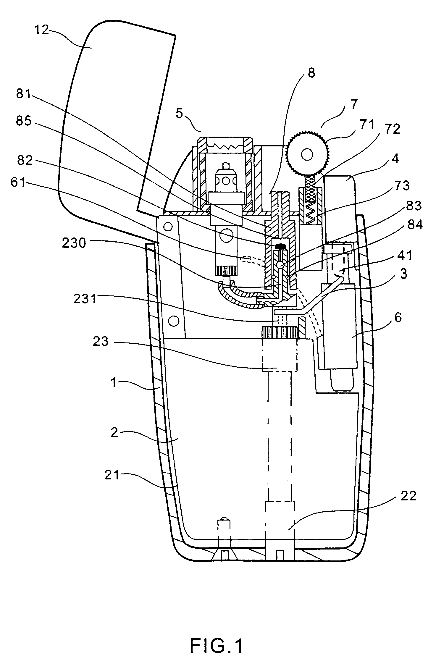 Multiple-flame lighter