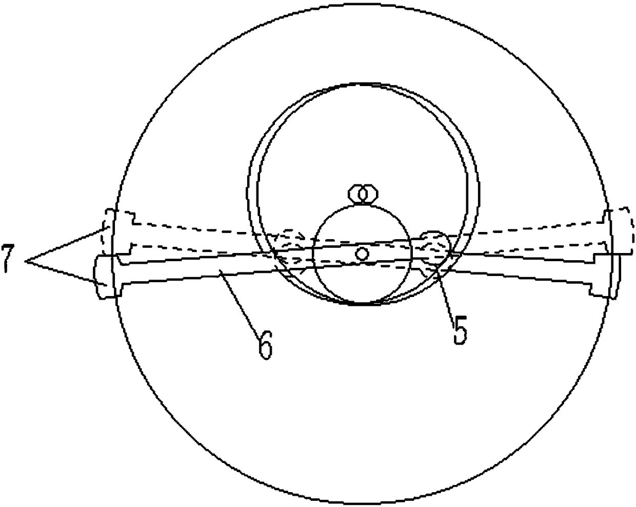 Sequential successive connection threading system based on mechanical transmission