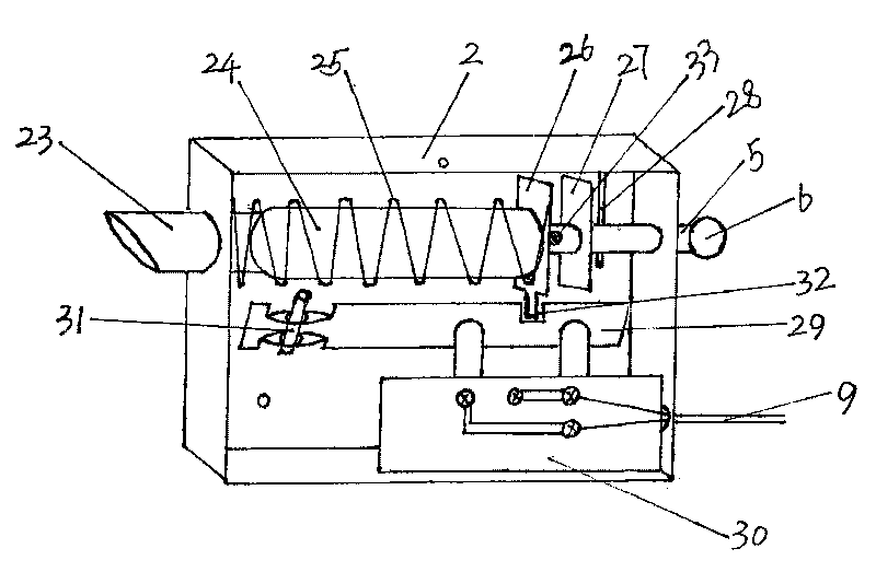 Automatic anti-rollover safety device of two-wheeled motorcycle